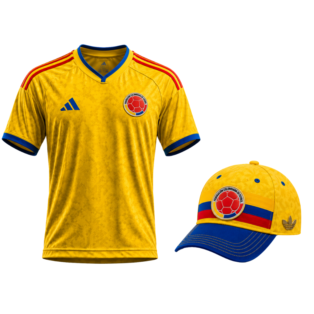 COMBO CAMISETA + GORRA SELECCION 50% OFF HOY