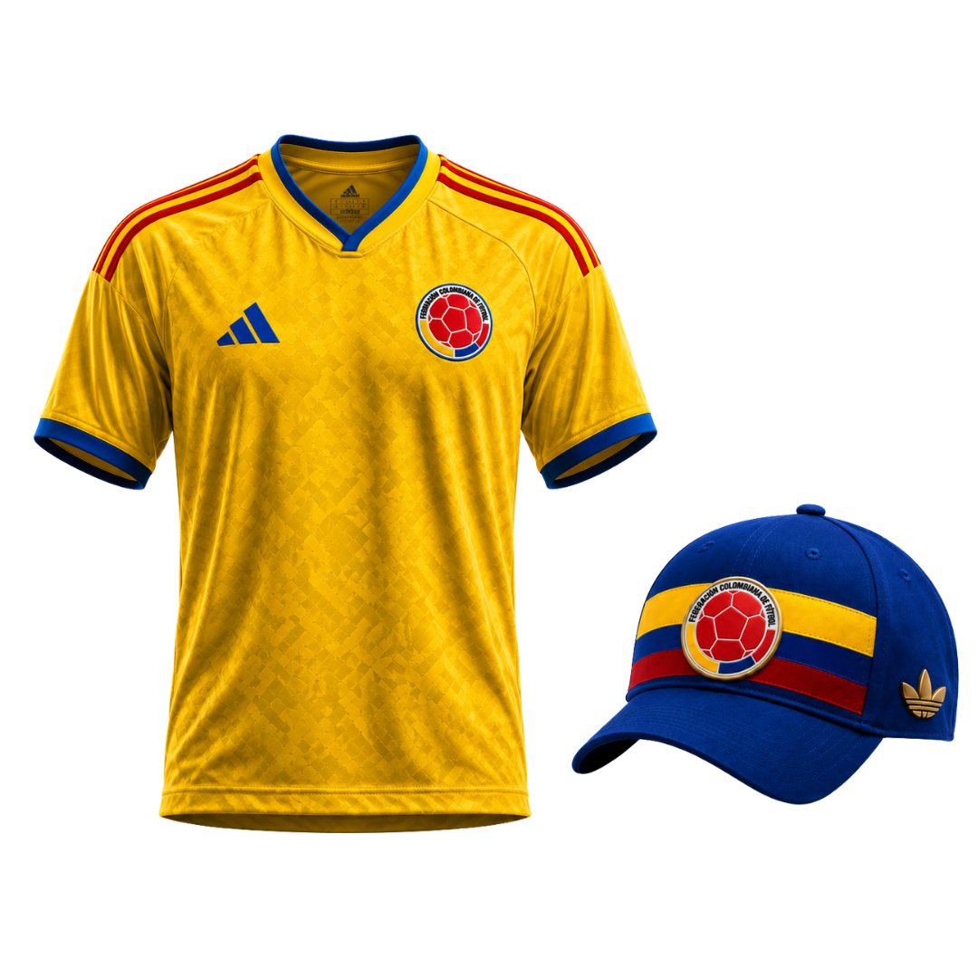 COMBO CAMISETA + GORRA SELECCION 50% OFF HOY